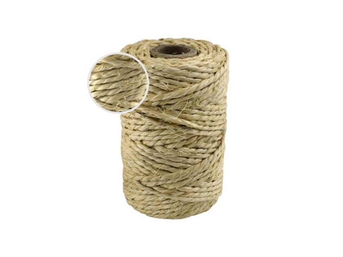 Carrete de sisal de 2 hebras/100 g, Gibalto