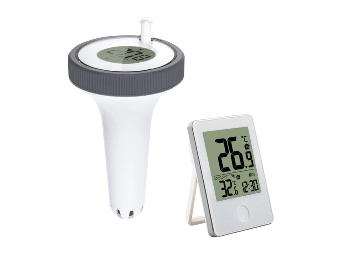 Termómetro De Agua De Piscina Numérico Sin Filtro, Tanque Ipx8, Con Monitor De Temperatura