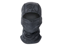 Mascarilla Facial Para Ciclismo, Montañismo, Protección Solar, Transpirable, Material Duradero, Camuflaje Negro.