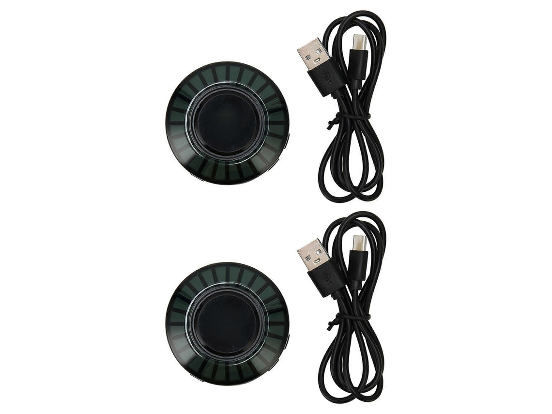 2 minialtavoces Bluetooth estéreo de alta fidelidad con graves potentes, efectos RGB, ruido blanco suave, portátiles e inalámbricos Chennnls