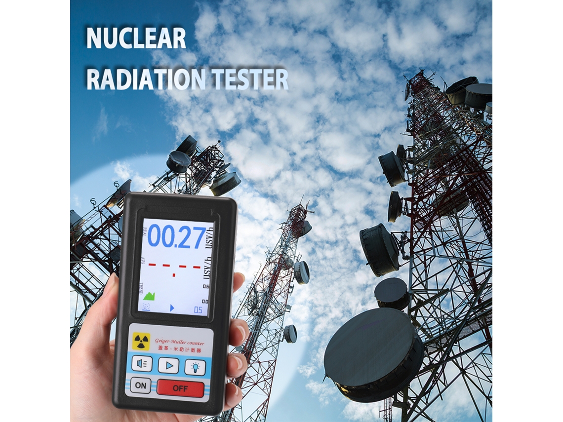 Contador Geiger Multifuncional Portátil Detector De Radiación Beta, Gamma Y Rayos X