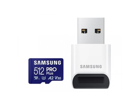 Tarjeta micro sd de 512 GB SAMSUNG Pro Plus 2023