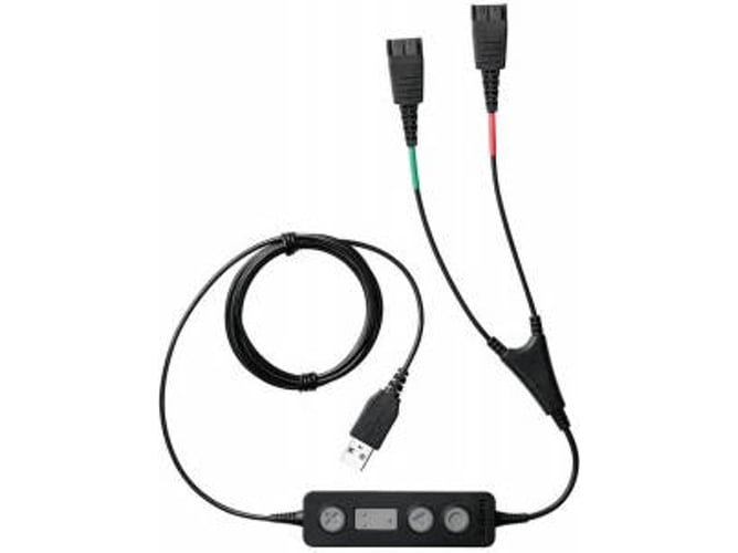 Cable Audio JABRA (USB 2.0 - Negro)