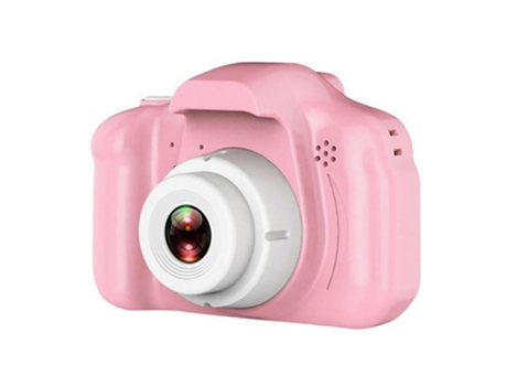 Cámara Fotográfica Infantil SLOWMOOSE Digital Cartoon 2 Pulgadas HD USB Recargable Rosa