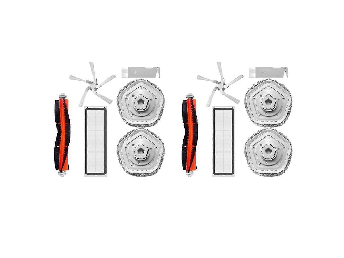 2x For Xiaomi Dreame Bot W10 W10 Pro Self-cleaning Robot Vacuum Mop Main Side Brush Hepa Filter Mop Pads Parts For Home