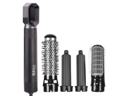 Secador de pelo multifunción SZSMART IN51 Varita rizadora profesional 5 en 1 set - Negro