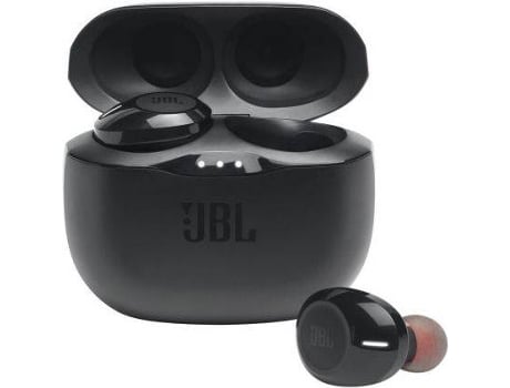 Auriculares Bluetooth True Wireless JBL T 125 Tws Bk (In Ear - Micrófono - Negro)