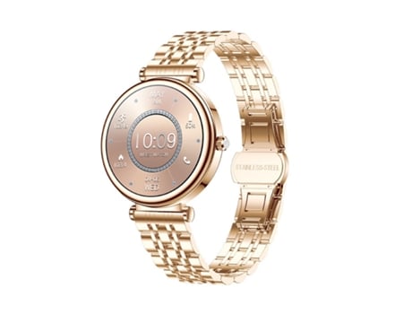 Reloj inteligente para mujeres, reloj de fitness de 1,27” con llamadas Bluetooth, monitor de frecuencia cardíaca, sueño, SpO2 y estrés, más de 110 ...