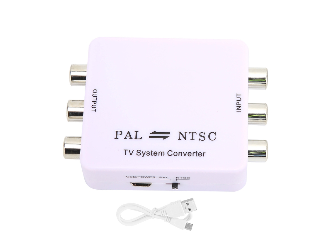 Convertidor De Formato Pal/ntsc Para Dvd, Grabadoras Y Sistemas De Tv Con Salida 1080p.