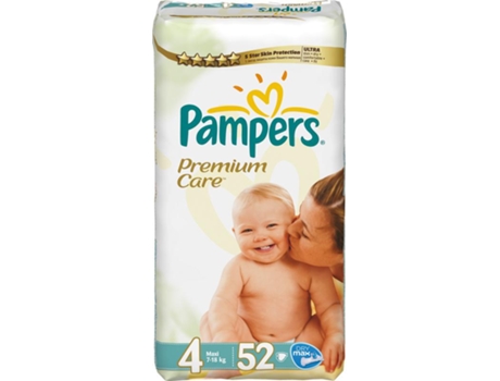 Pampers Premium Care 4 52 Unidades