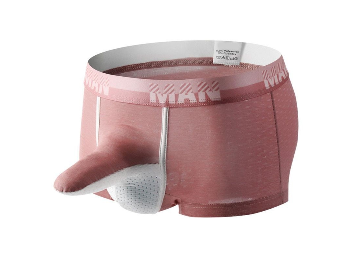 Calzoncillos Bóxer Para Hombre Fianao Longjiang, Sexys, Cómodos, Con Nariz De Elefante, Forma De U, Diseño Convexo, Para El Dormitorio.