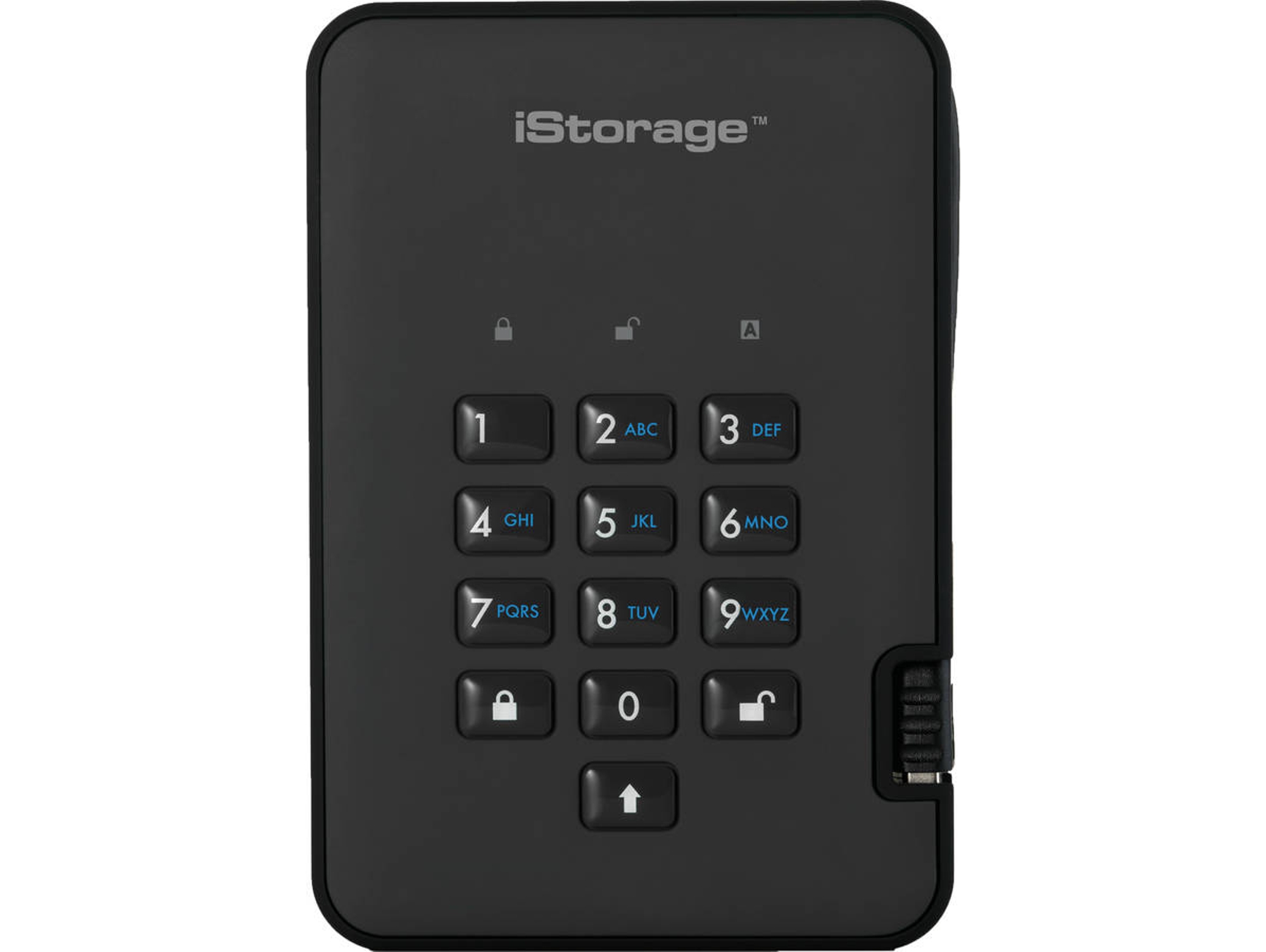 Disco SSD Externo ISTORAGE diskAshur 2 (1 TB - USB 3.1 - 294 MB/s)
