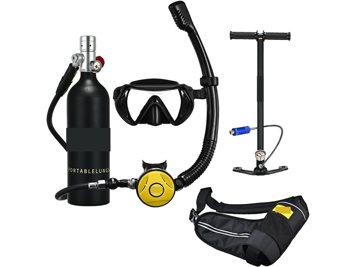 Mini Botella De Buceo, Tubo De Snorkel, Rebreather, Equipo Portátil De Apnea