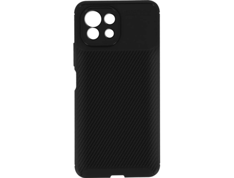 Carcasa Xiaomi Mi 11 Lite AVIZAR TPU-CARB-BK-MI11L Negro