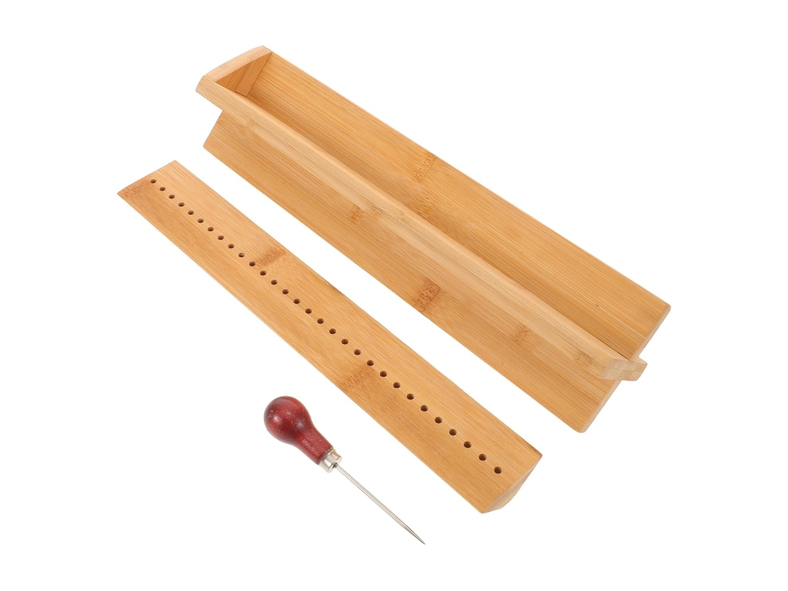 Besportble Soporte De Madera Para Punzón Healeved Y Documentos 10,80 X 2,20 X 2,20 Cm 32,00 X 6,50 X 6,50 C...