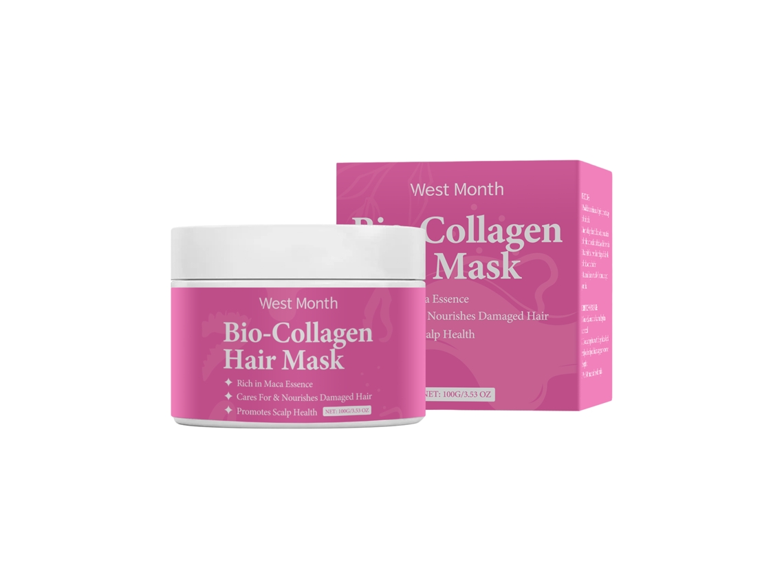 Mascarilla capilar de colágeno para un cabello sano