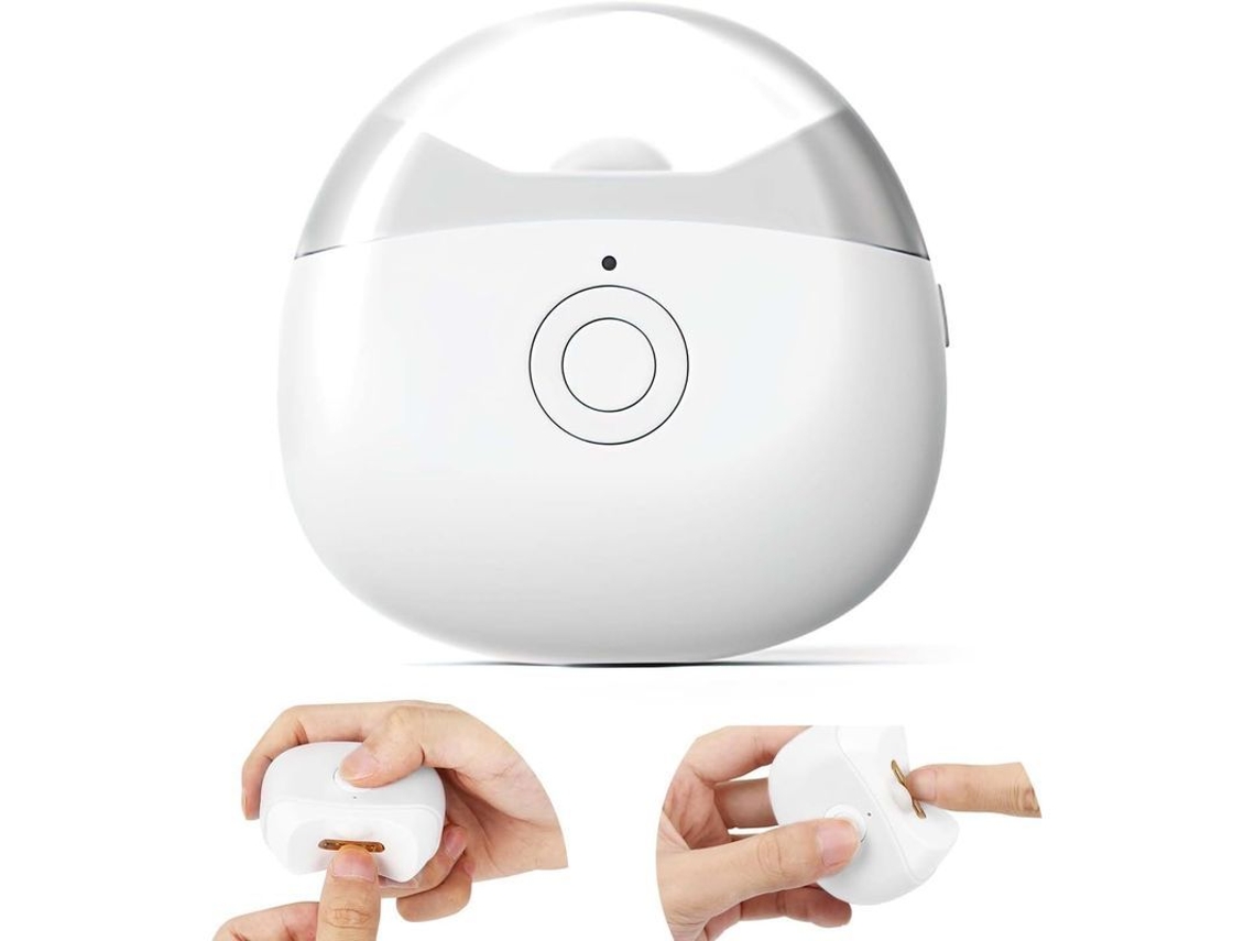 Cortauñas Eléctrico Automático Con Compartimento Para Residuos, Recargable Por Usb, Seguro Para Las Uñas.