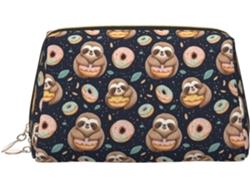 Bolsa De Viaje Cuero Organizador Para Mujer Diseño Estampado Vacaciones