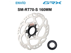 Rotor de freno de disco Shimano RT70 de 160 mm con bloqueo central para bicicleta de carretera Ice Tech Mtb SLX M7000vayotoy