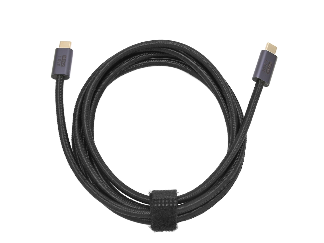 Cable Usb 4.0 Tipo C A Tipo C, 20 Gbps, 8k, 60 Hz, Pd100w, 2 M, Multifuncional