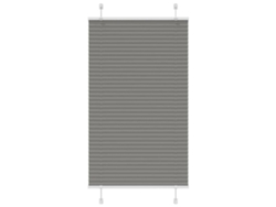Maison Exclusive - Estor Plisado Antracita 80x100 Cm Tela Ancho 79,4 Cm Poliéster