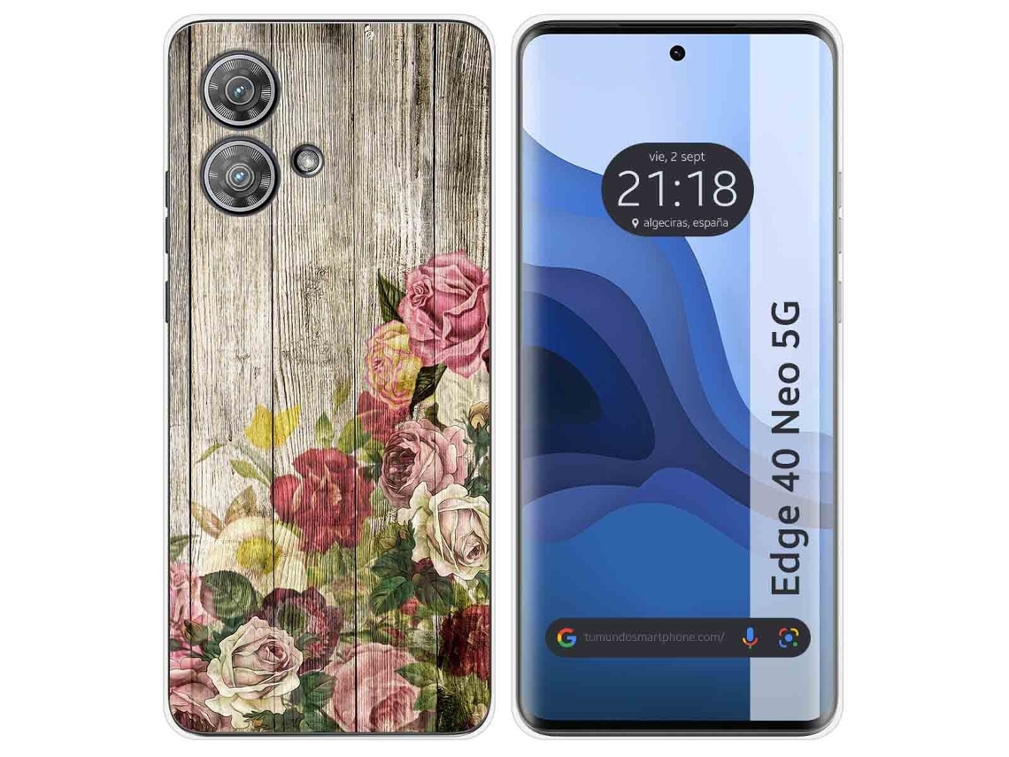 Funda Diseño para Motorola Edge 40 Neo 5G TUMUNDOSMARTPHONE Multicolor