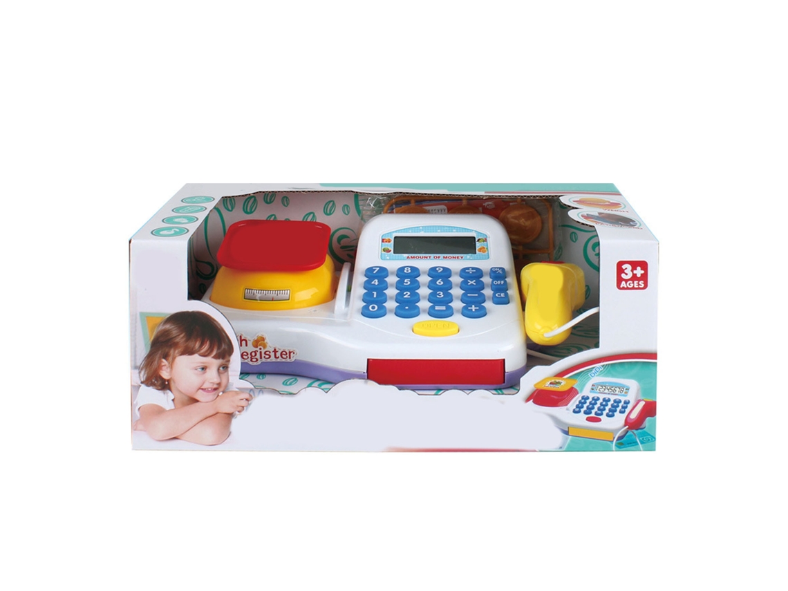 2026-juguete De Caja Registradora Simulada Educativa Con Calculadora Para Niños Chicos Juego De Roles