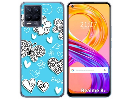 Carcasa Realme 8 4G / 8 Pro TUMUNDOSMARTPHONE Dibujos Multicolor