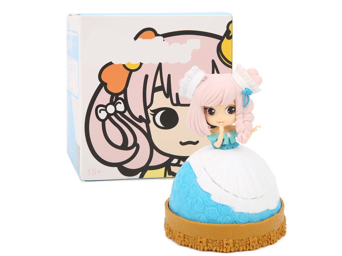 Dan26-muñecas Princesa Caja Ciega Juguetes Figuras Regalo Cumpleaños Decoración Pastel Niñas