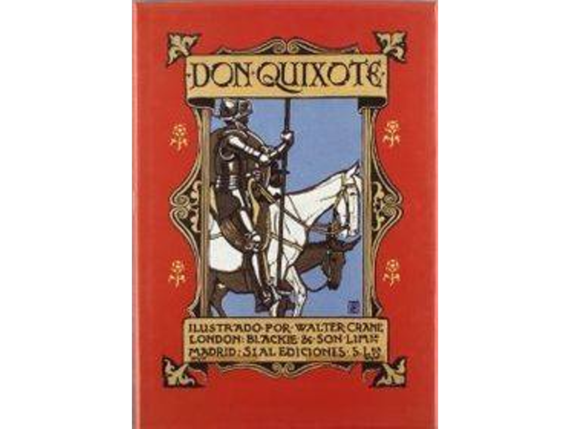 Libro Don Quixote de Walter Crane (Inglés)