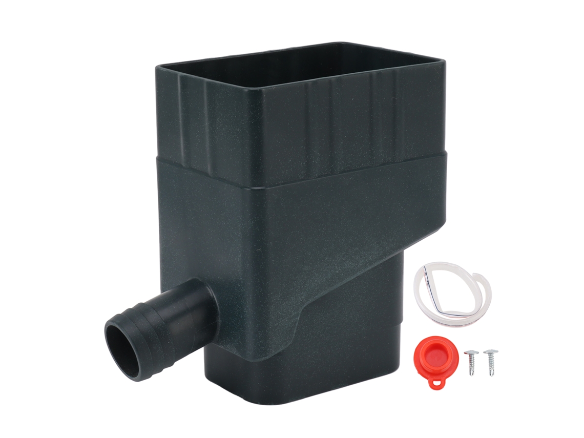 Kit desviador de canalones resistente a los rayos UV para jardines exteriores