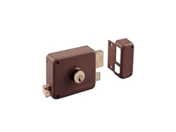 Cerradura Sobreponer Handlock Hierro Pintado 85x120 Mm Derecha