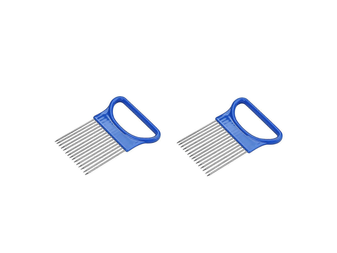 Guía de soporte para cortar tomates y verduras, rebanador, Safe Fork Q Everley891
