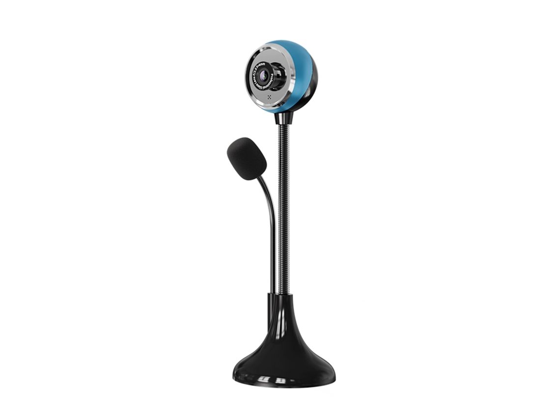 Cámara De Escritorio Usb Con Enfoque Manual, Lente Gran Angular, Altura Ajustable, Rotación De 360°, Resolución 1080p Y Micrófono Para Reuniones, Clases Y Transmisiones En Directo.