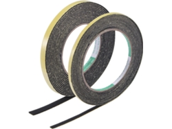 Juego 2 En 1 De Cinta Adhesiva Espuma Para Sellado Y Aislamiento, 5 Mm/10 Mm Ancho, Mm/2 Grosor,