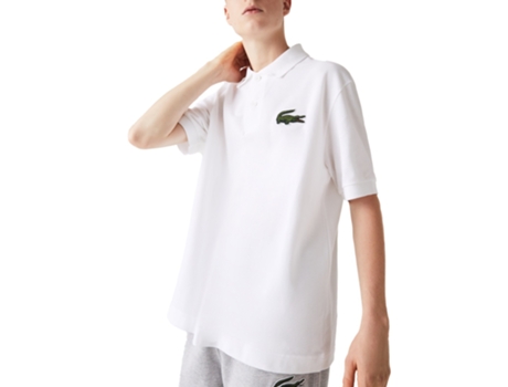 Pantalones Cortos de Hombre LACOSTE Sapatos Sleeved Ribbed Tecido Blanco (M)