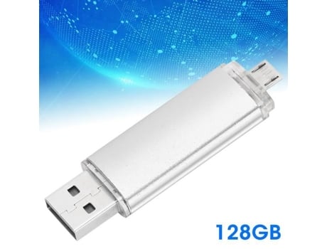 HURRISE Memoria USB Micro Otg Flash Drive 2 en 1 Thumb U Disk Usb2.0 Accesorios de Almacenamiento de Computadora 8 128 Gb