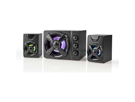 Set De Altavoces 2.1 33W Jack 3.5Mm Usb Para Gaming Gspr31021Bk NEDIS