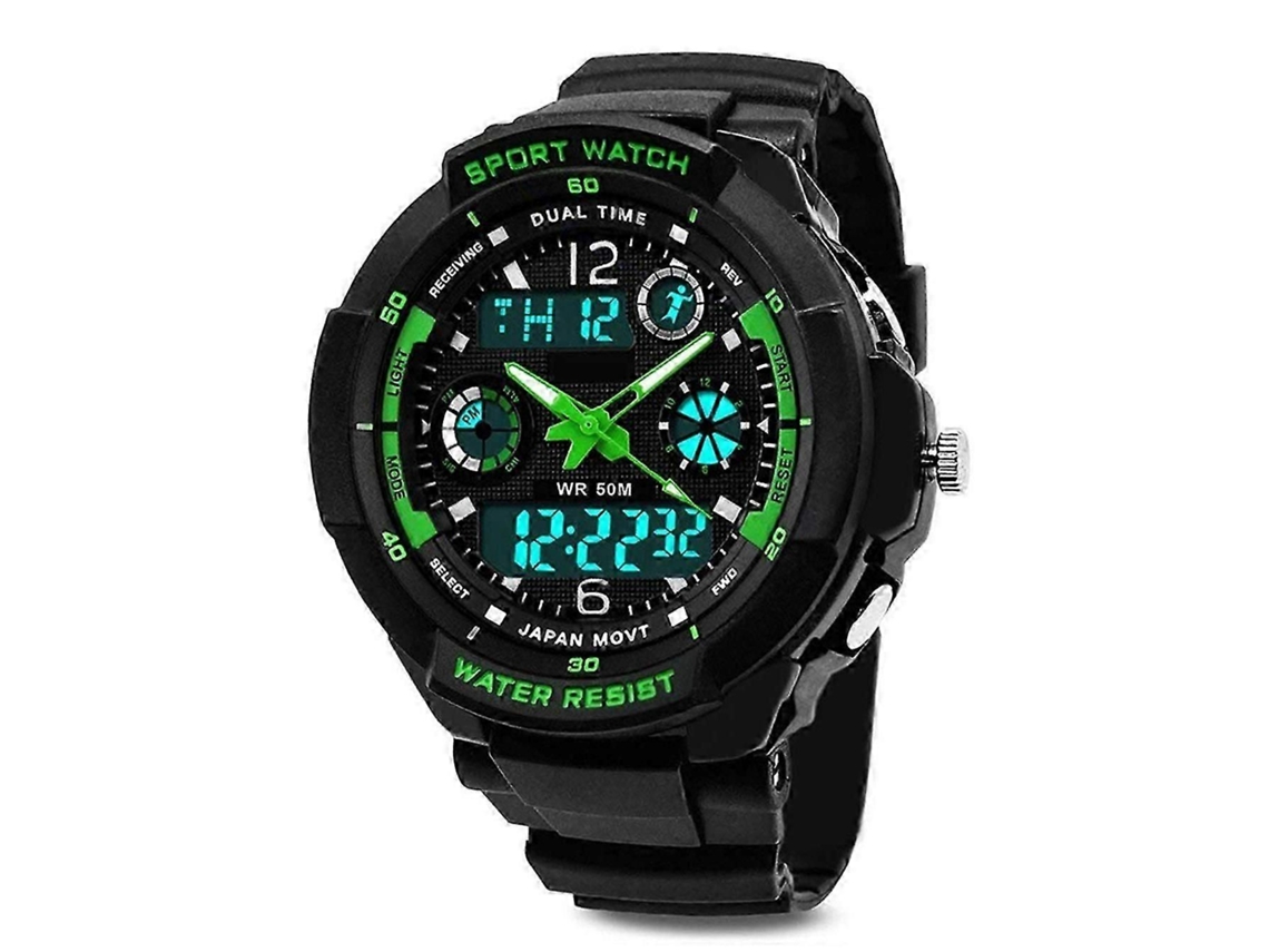 Reloj con esfera de cristal mineral, regalo de GOKOCO.