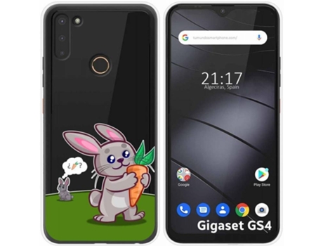 Carcasa Gigaset GS4 TUMUNDOSMARTPHONE Conejo Multicolor