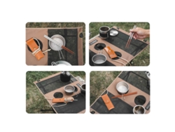 Pagars plegables portátiles con bolsa para acampar, picnic y viajes