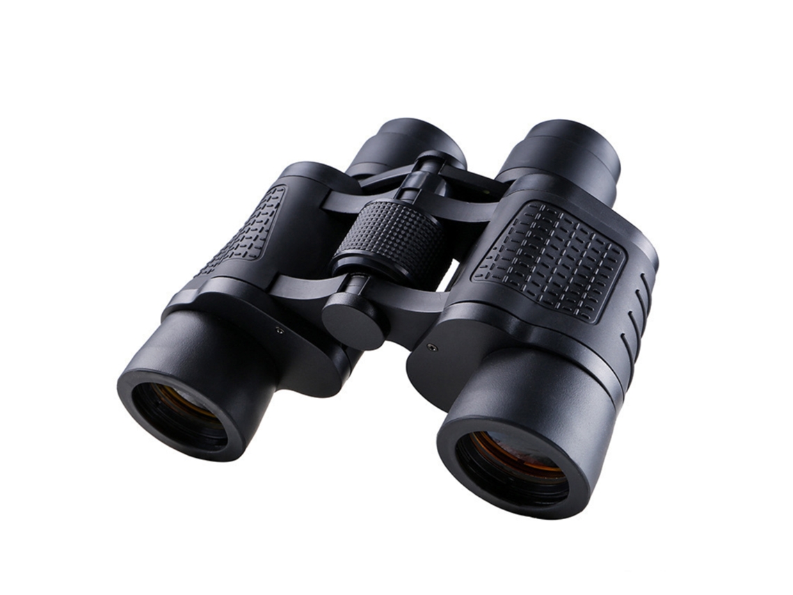 Binoculares 80x80 Hd Bak4 Fmc Óptica De Visión Nítida Para Viajes Senderismo Y Conciertos (negro)