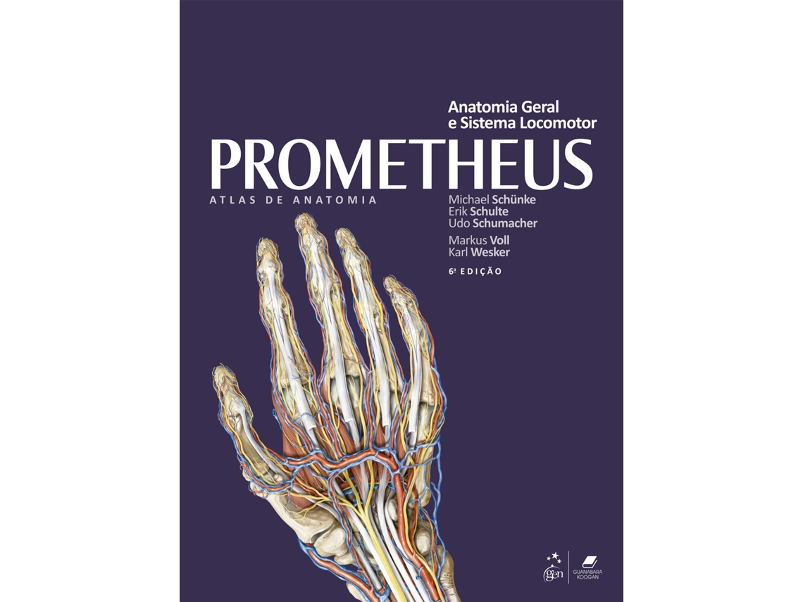 Libro Prometheus - Coleção - Atlas De Anatomia - 3 Volumes De Michael Schunke (portugués)