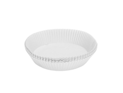 50 Unidades De Revestimientos Redondos De Papel Antiadherentes Desechables Para Freidora, Microondas Y Horno (3-6 Litros).