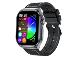 Reloj inteligente con ECG, Bluetooth, llamadas, monitor de grasa corporal, presión arterial, azúcar en sangre y frecuencia cardíaca. Bestvite