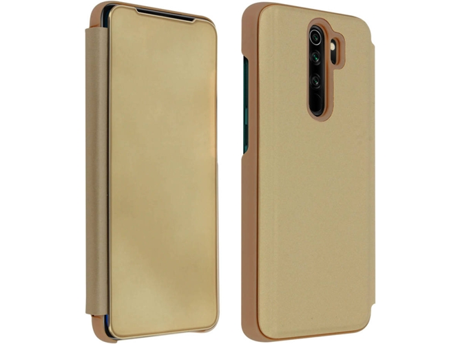 Funda Xiaomi Redmi Note 8 Pro AVIZAR FOLIO-MIRUP-GD-N8P Dorado