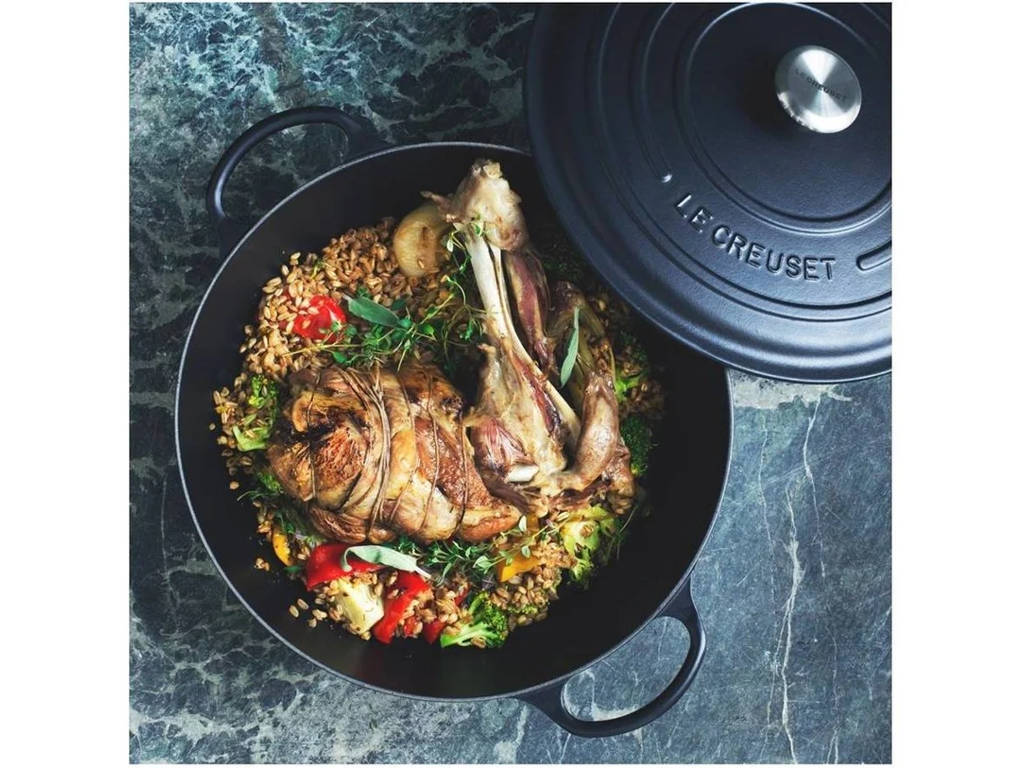 Cacerola Marmita Gourmet LE CREUSET Negro 26cm