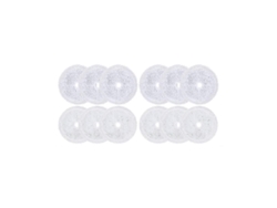 Almohadillas de repuesto reutilizables para la mopa, compatibles con el robot aspirador Spinwave Hard Floor Expert 3115 para uso en seco y húmedo.