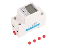 Contador De Energía Monofásico Digital Kwh Lcd 5-32a 230v 50hz Din Rail Dds528