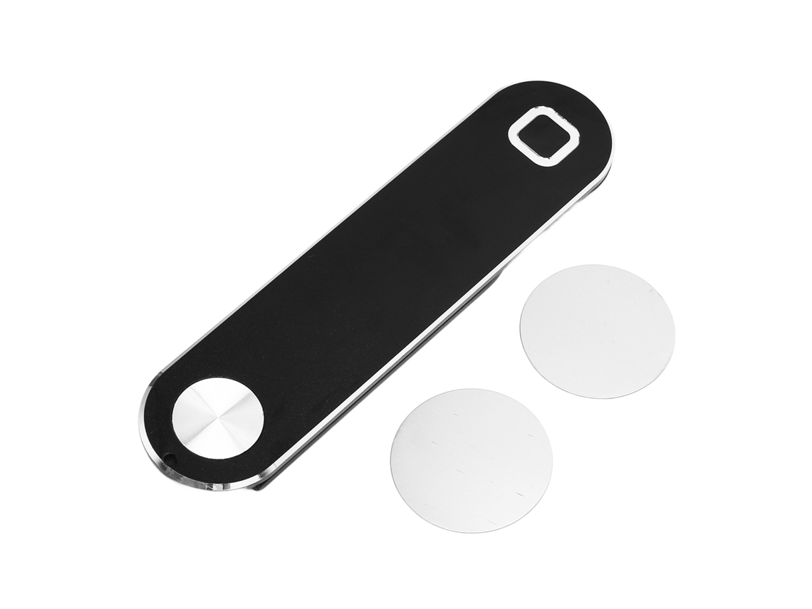 Soporte Magnético Para Teléfono Móvil Y Portátil, Plegable, De Aleación De Aluminio Con Clip Lateral.